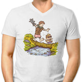 Carl and the Princess - Men's V-Neck