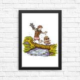 Carl and the Princess - Posters & Prints