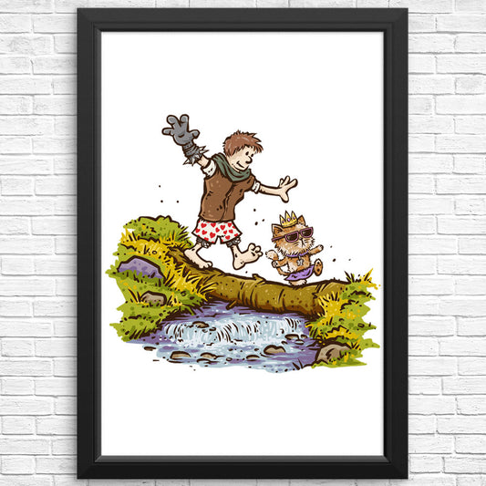 Carl and the Princess - Posters & Prints
