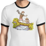 Carl and the Princess - Ringer T-Shirt