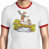 Carl and the Princess - Ringer T-Shirt