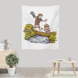 Carl and the Princess - Wall Tapestry