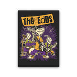 Cartoon Rock Band - Canvas Print