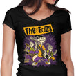 Cartoon Rock Band - Women's V-Neck