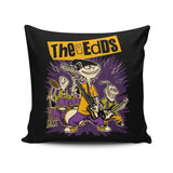 Cartoon Rock Band - Throw Pillow