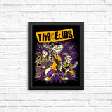 Cartoon Rock Band - Posters & Prints