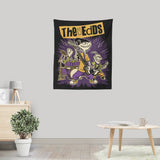 Cartoon Rock Band - Wall Tapestry