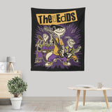 Cartoon Rock Band - Wall Tapestry