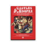 Castles and Koopas - Canvas Print
