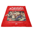 Castles and Koopas - Fleece Blanket