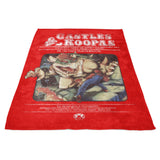 Castles and Koopas - Fleece Blanket