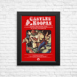 Castles and Koopas - Posters & Prints