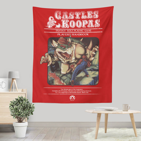 Castles and Koopas - Wall Tapestry