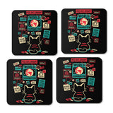 Cat Master Plan - Coasters