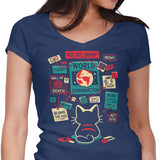 Cat Master Plan - Women's V-Neck