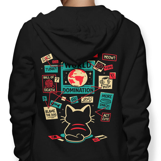 Cat Master Plan - Hoodie