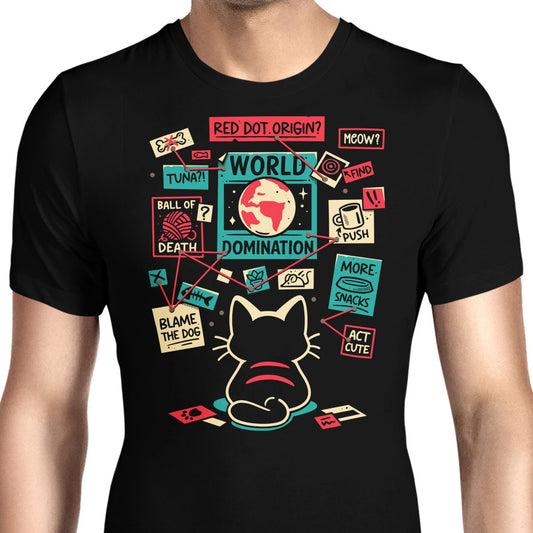 Cat Master Plan - Men's Apparel