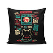 Cat Master Plan - Throw Pillow
