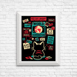 Cat Master Plan - Posters & Prints