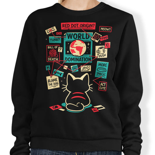 Cat Master Plan - Sweatshirt