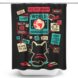 Cat Master Plan - Shower Curtain