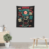 Cat Master Plan - Wall Tapestry