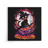 Cat O'Lantern - Canvas Print