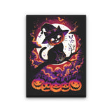 Cat O'Lantern - Canvas Print