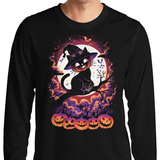 Cat O'Lantern - Long Sleeve T-Shirt