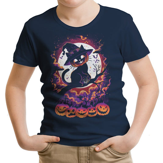 Cat O'Lantern - Youth Apparel