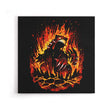 Cataclysm of Magma - Canvas Print