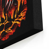 Cataclysm of Magma - Canvas Print