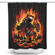 Cataclysm of Magma - Shower Curtain