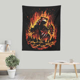 Cataclysm of Magma - Wall Tapestry