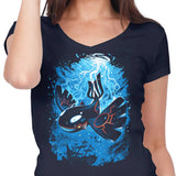 Cataclysm of Oceans - Women's V-Neck