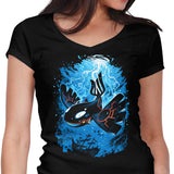 Cataclysm of Oceans - Women's V-Neck