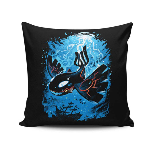Cataclysm of Oceans - Throw Pillow