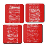 Catch'm Holiday - Coasters