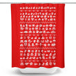Catch'm Holiday - Shower Curtain