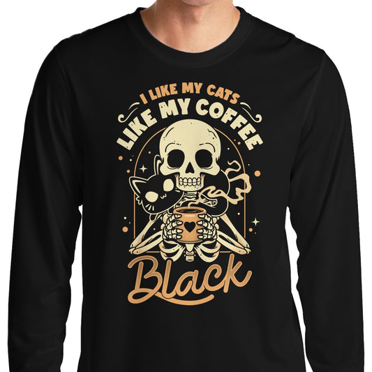 Cats and Coffee - Long Sleeve T-Shirt