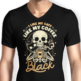 Cats and Coffee - Men's V-Neck