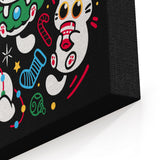 Cats Gone Christmas - Canvas Print