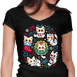 Cats Gone Christmas - Women's V-Neck