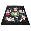Cats Gone Christmas - Fleece Blanket