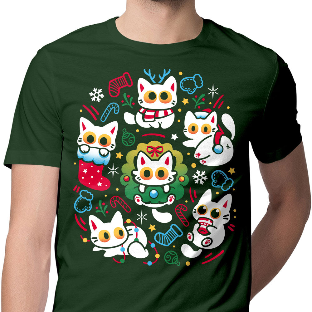 Cats Gone Christmas - Men's Apparel