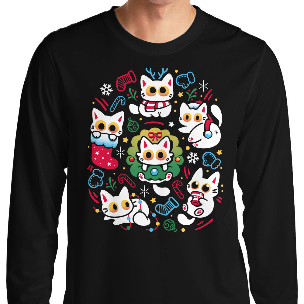 Cats Gone Christmas - Long Sleeve T-Shirt