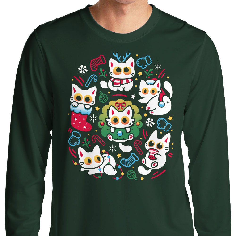 Cats Gone Christmas - Long Sleeve T-Shirt