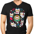 Cats Gone Christmas - Men's V-Neck