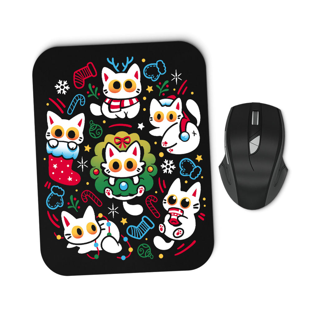 Cats Gone Christmas - Mousepad