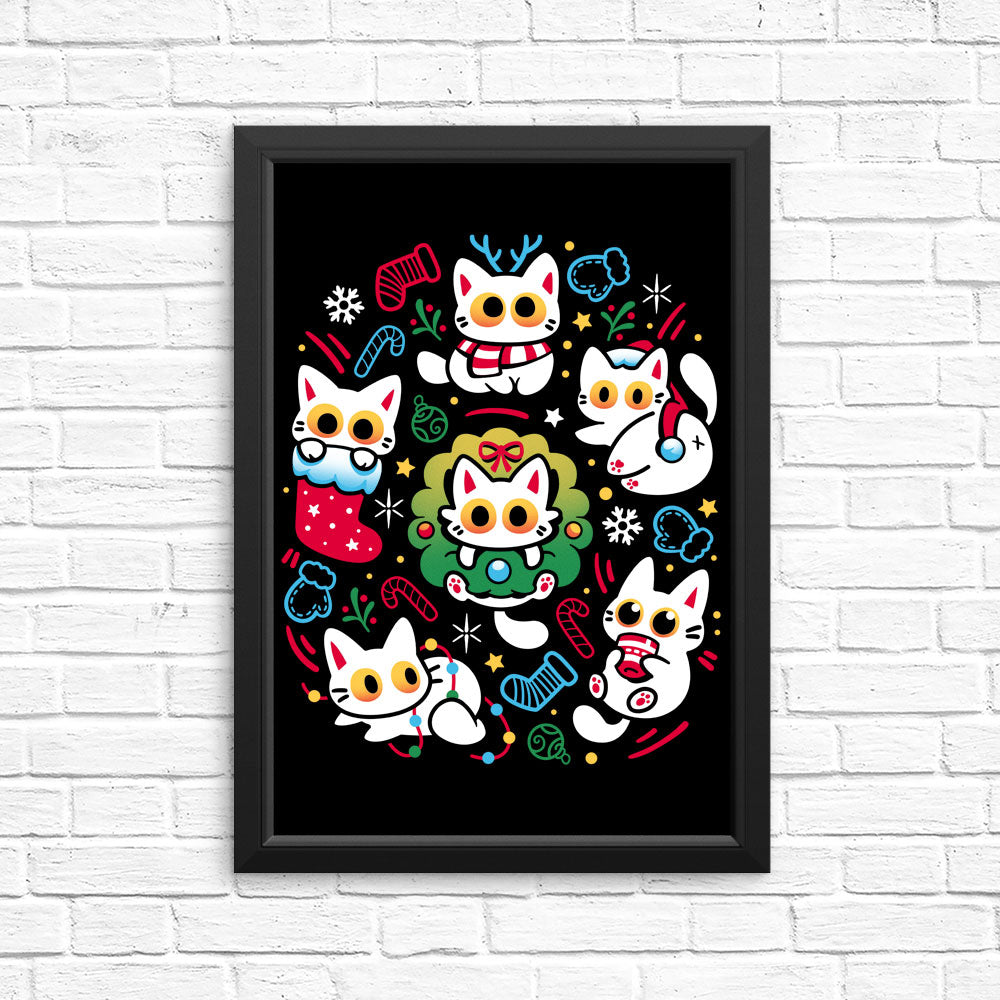 Cats Gone Christmas - Posters & Prints